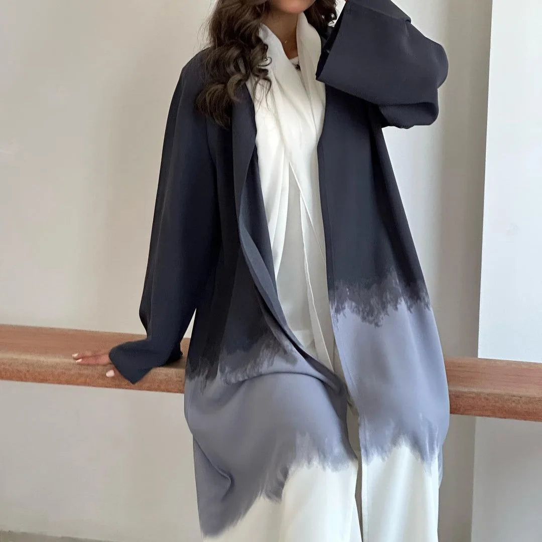 OpulenteCharm Gradient Abaya