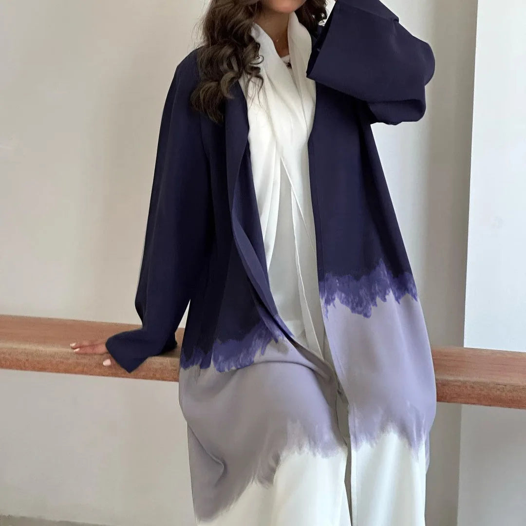 OpulenteCharm Gradient Abaya